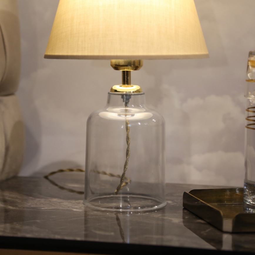 Laud lamp AYD 1xE27/40W/230V beež/selge