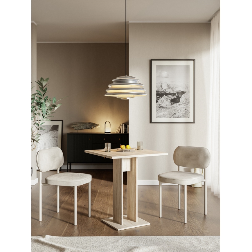 Laud STRAPO 68x68 cm sonoma tamm