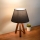 Laudlamp AYD 1xE27/40W/230V pruun/must