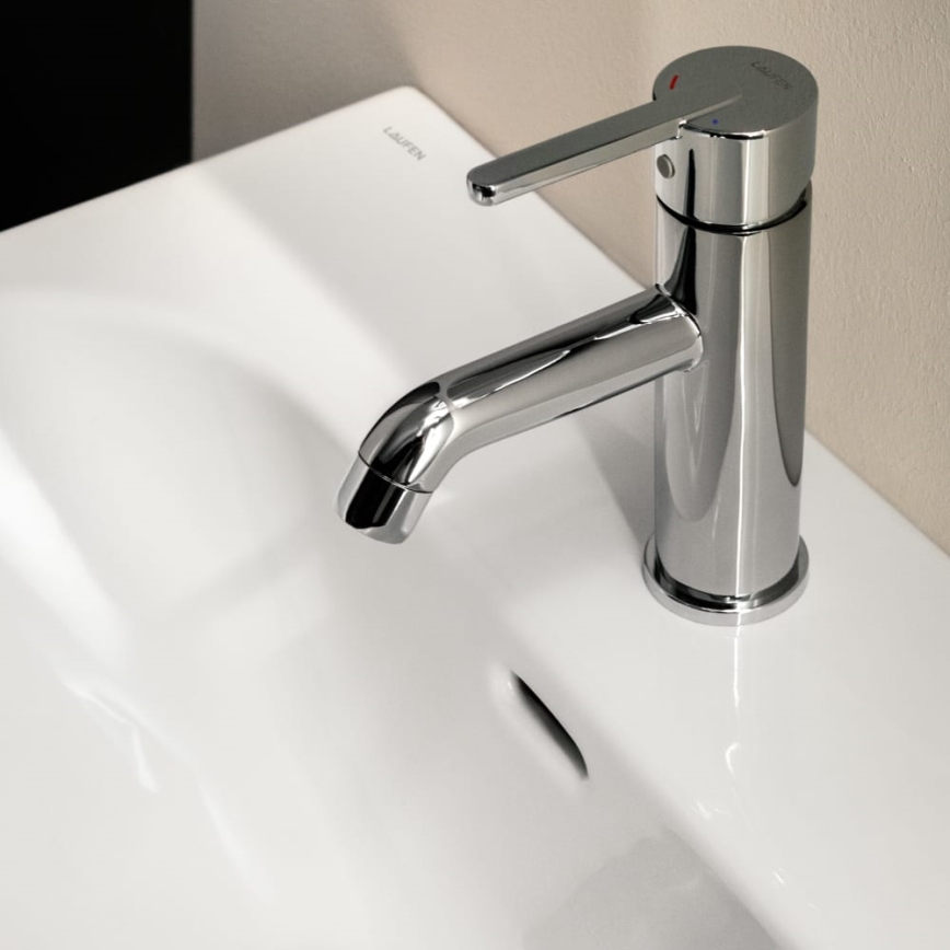 LAUFEN H3110810041201 - Valamu kraan LUA 19,2 cm läikiv kroom