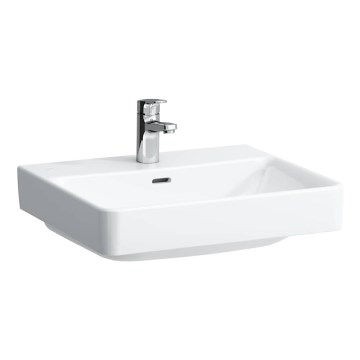 LAUFEN H8109620001041 - Valamu lauaplaadile/seinale PRO 55x46,5 cm keraamika/valge