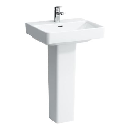 LAUFEN H8109620001041 - Valamu lauaplaadile/seinale PRO 55x46,5 cm keraamika/valge