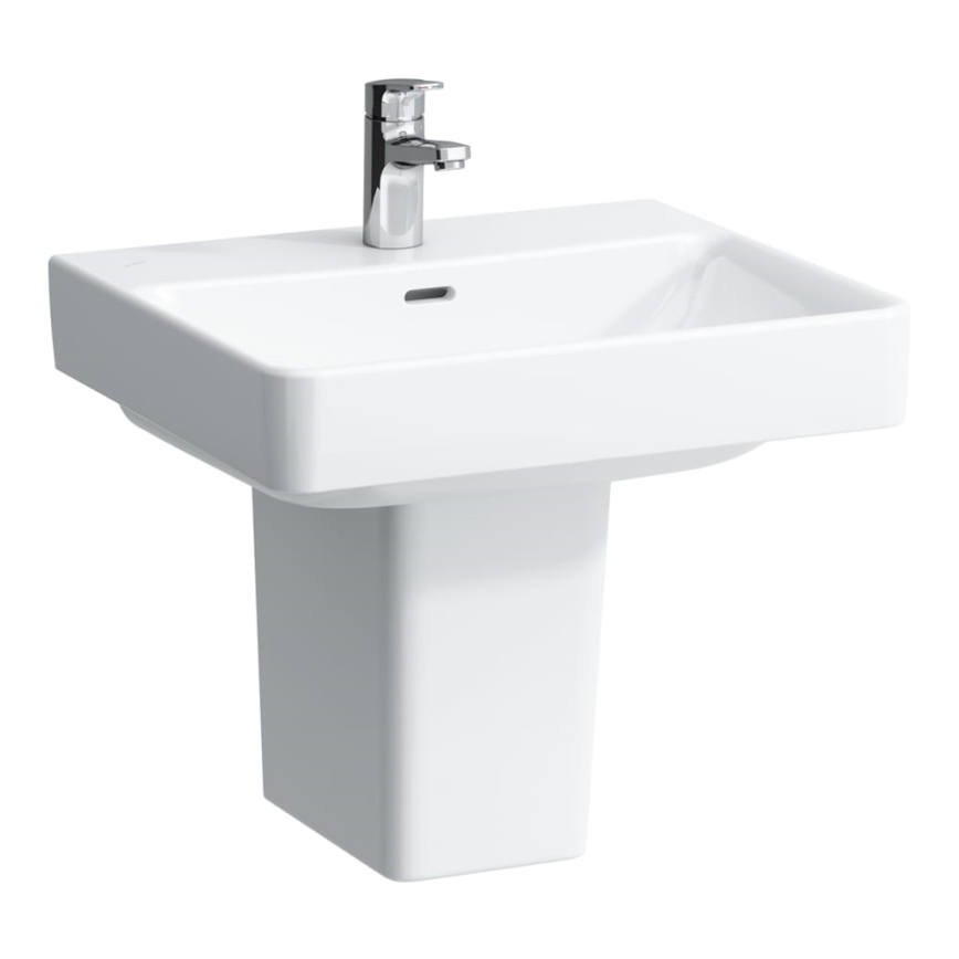 LAUFEN H8109620001041 - Valamu lauaplaadile/seinale PRO 55x46,5 cm keraamika/valge