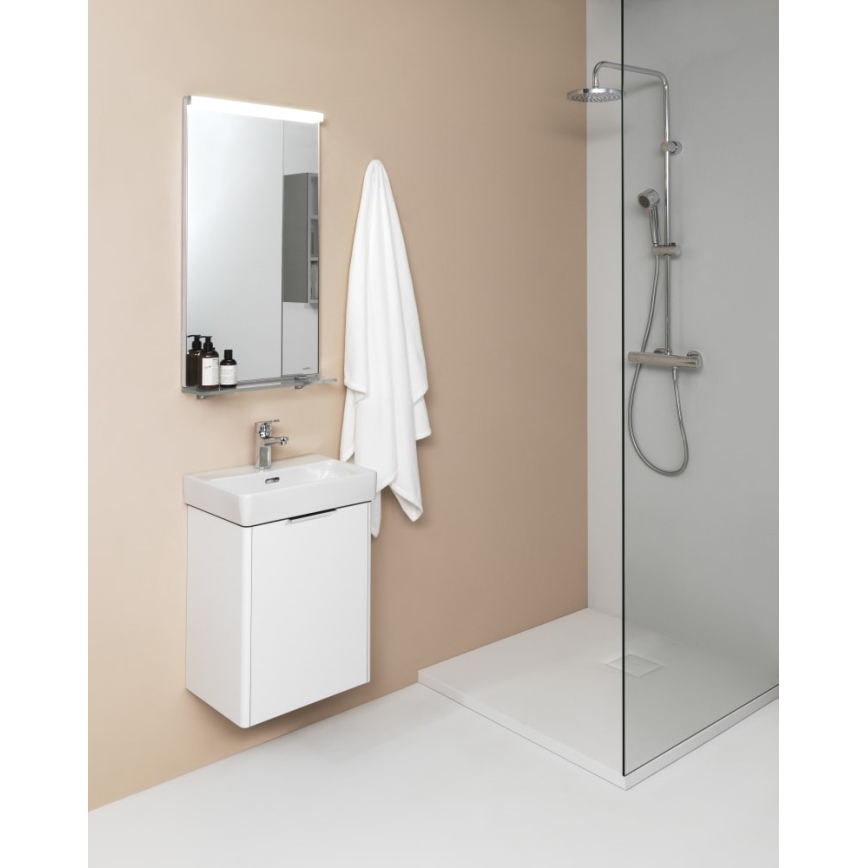 LAUFEN H8109630001091 - Kraanikauss töötasapinnale/seinale kinnitatav PRO 60x46,5 cm keraamika/valge