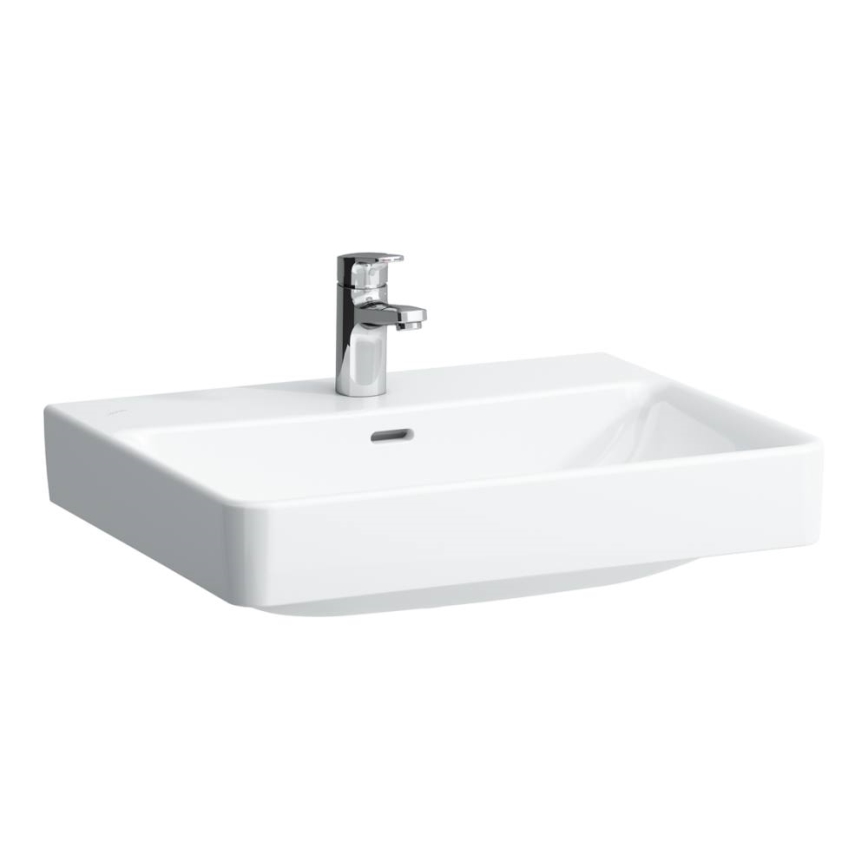 LAUFEN H8109630001091 - Kraanikauss töötasapinnale/seinale kinnitatav PRO 60x46,5 cm keraamika/valge