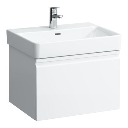 LAUFEN H8109630001091 - Kraanikauss töötasapinnale/seinale kinnitatav PRO 60x46,5 cm keraamika/valge