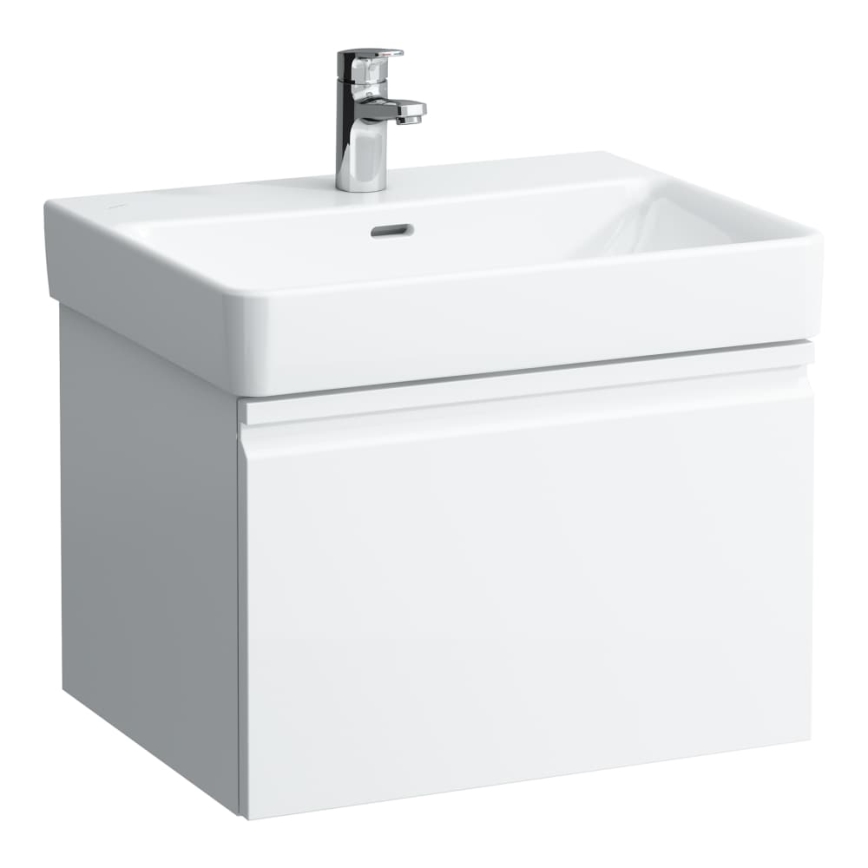 LAUFEN H8109630001091 - Kraanikauss töötasapinnale/seinale kinnitatav PRO 60x46,5 cm keraamika/valge