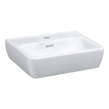 LAUFEN H8119510001041 - PRO valamu (lauale paigaldatav/seinakinnitus), 45x34 cm, keraamiline, valge