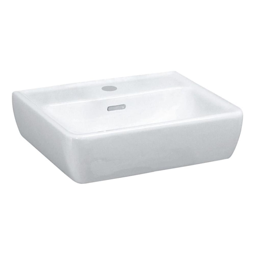LAUFEN H8119510001041 - PRO valamu (lauale paigaldatav/seinakinnitus), 45x34 cm, keraamiline, valge