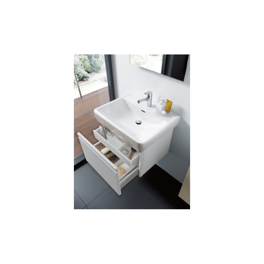 LAUFEN H8189510001041 - Kraanikauss töötasapinnale/seinale kinnitatav PRO 55x48 cm keraamika/valge