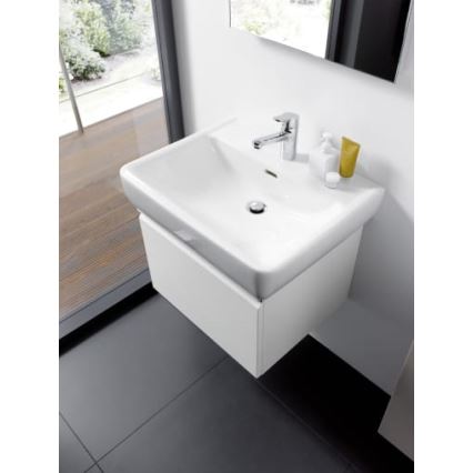 LAUFEN H8189520001041 - Kraanikauss töötasapinnale/seinale kinnitatav PRO 60x48 cm keraamika/valge