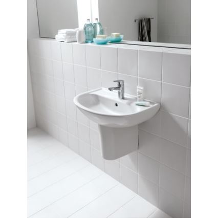 LAUFEN H8199510000001 - Valamu äravoolu kate PRO 21x28,5 cm keraamika/valge