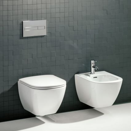 LAUFEN H8300810003021 - Seinale kinnitatav bidee LUA keraamika/valge