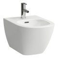 LAUFEN H8300810003021 - Seinale paigaldatav bidee LUA keraamika/valge