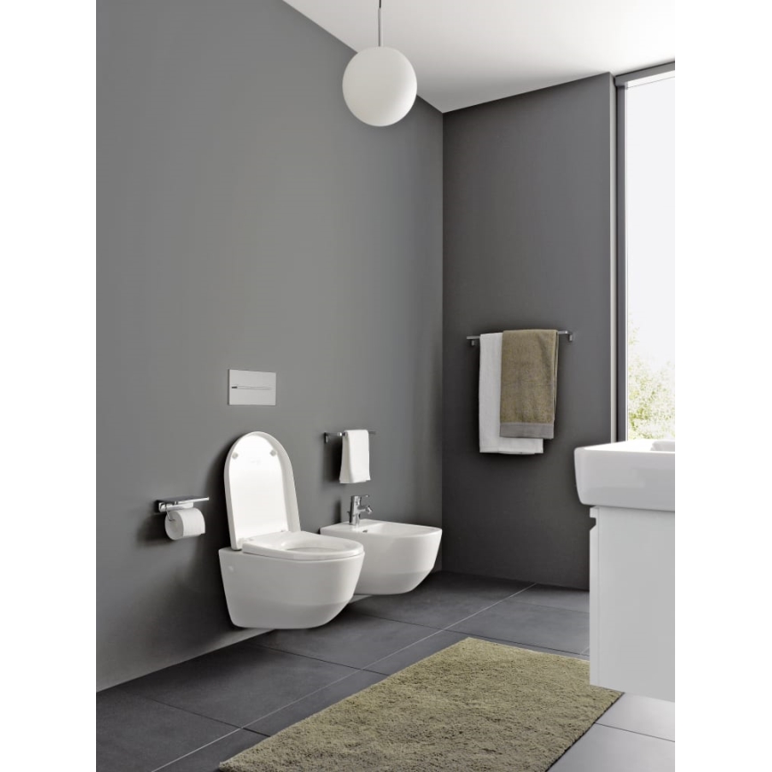 LAUFEN H8309520003021 - Seinale kinnitatav bidee PRO keraamika/valge