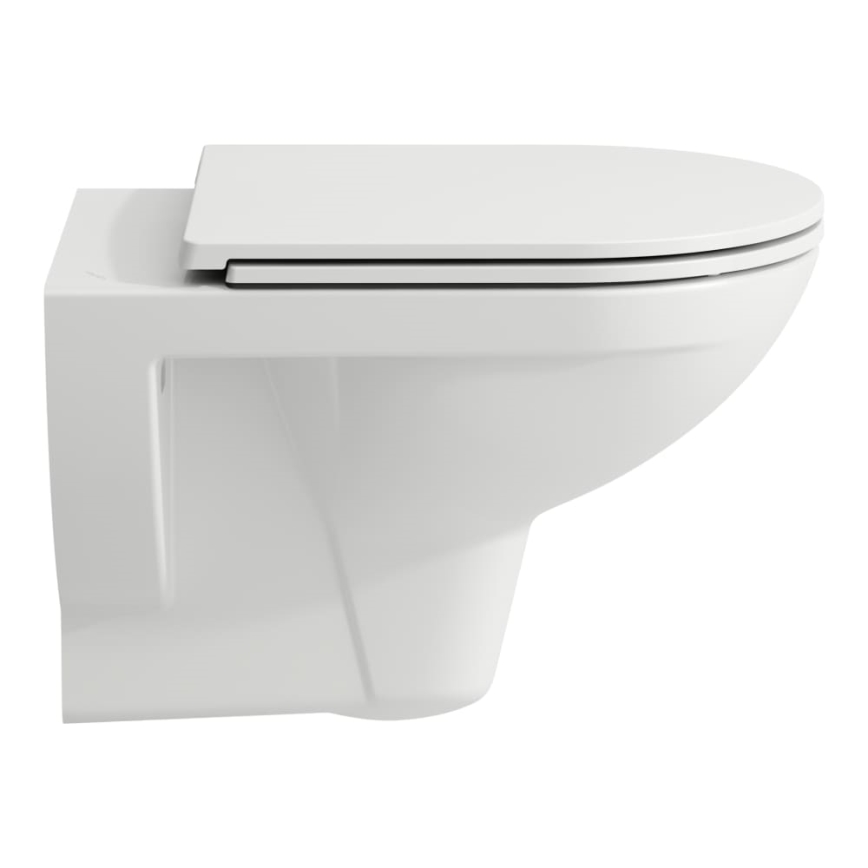 LAUFEN H8669510000001 - Seinakinnitusega WC PRO keraamika/valge + SoftClose PRO WC-istme kaas duroplast/valge