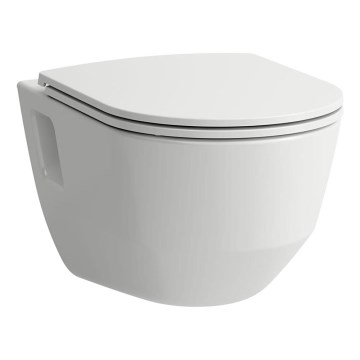 LAUFEN H8669540000001 - Riputatav WC PRO keraamika/valge + WC-poti kaas SoftClose PRO duroplast/valge