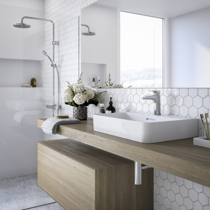LAUFEN HF500702100000 - Valamu kraan LAURIN 16,2 cm läikiv kroom