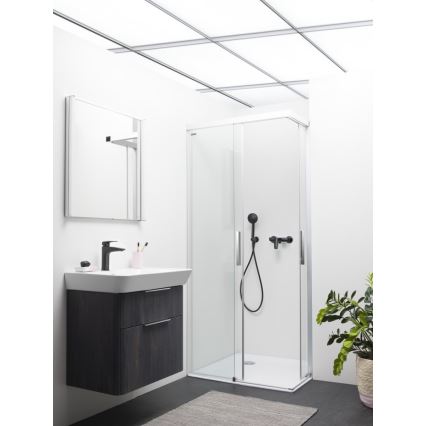 LAUFEN HF500702428000 - Valamu segisti LAURIN 16,2 cm matt titaanmust