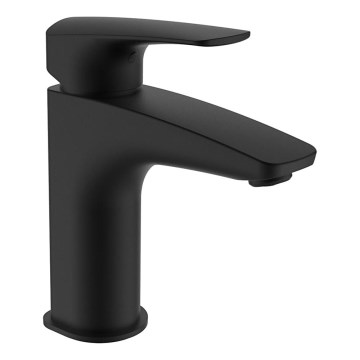 LAUFEN HF500702428000 - Valamu kraan LAURIN 16,2 cm titaan matt must
