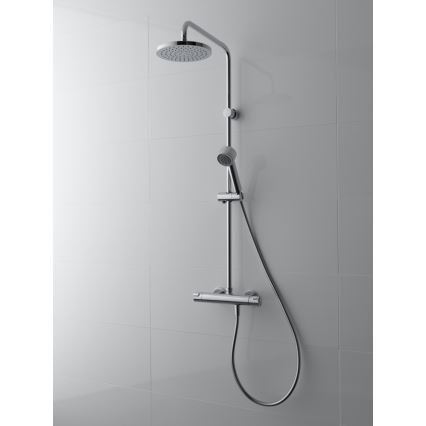 LAUFEN HF500957100600 - Dušikomplekt termostaatilise kraaniga CITYPRO läikiv kroom