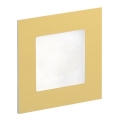 LDST AN-01-SZ-BZ9 - LED Trepivalgusti ANGEL 9xLED/1.2W/230V kuldne 6500K