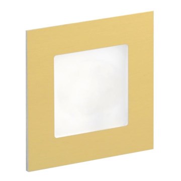 LDST AN-01-SZ-BZ9 - LED Trepivalgusti ANGEL 9xLED/1.2W/230V kuldne 6500K