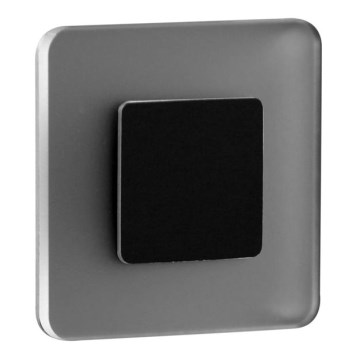 LDST SW-01-SC-BZ8 - LED trepivalgusti SWIFT 8x LED/1,2W/230V matt must
