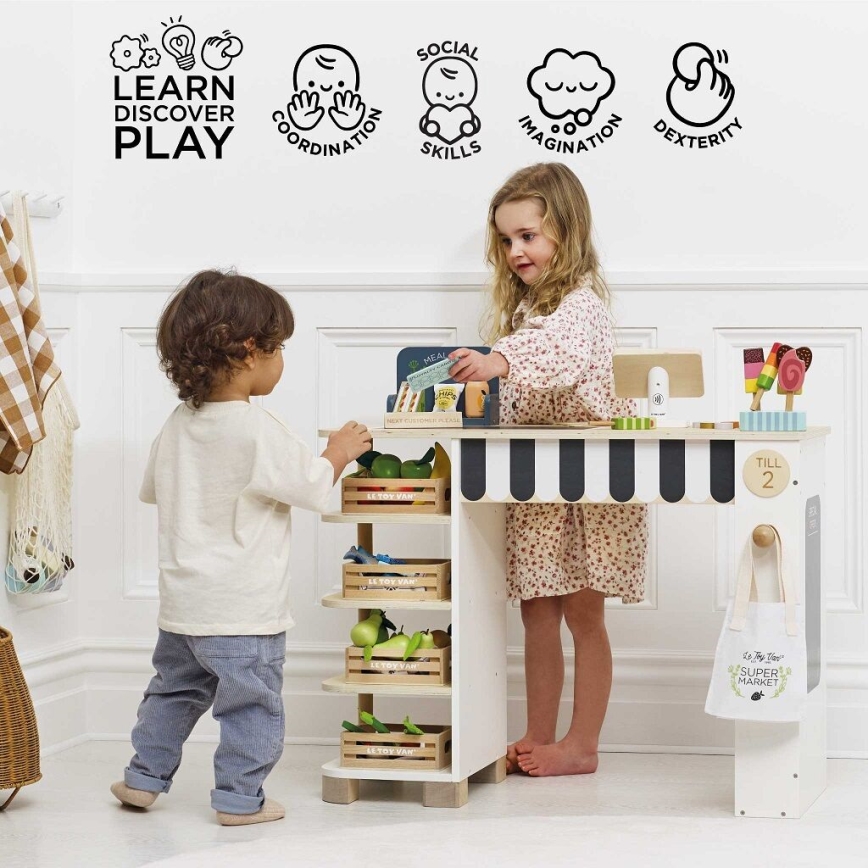 Le Toy Van - Turulett koos kassa ja lisatarvikutega