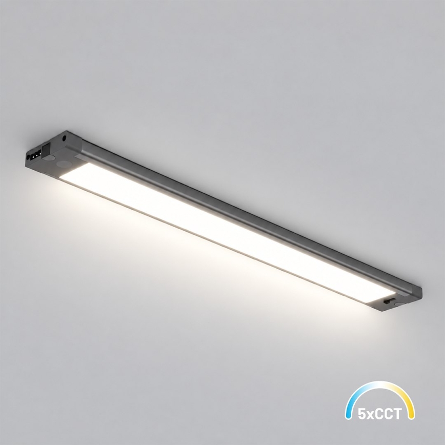 LED aluskapi valgusti LED/12W/230V 2700/3000/4000/5000/5700K 42 cm must