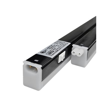LED aluskapi valgusti TUBE LED/14W/230V 90 cm must