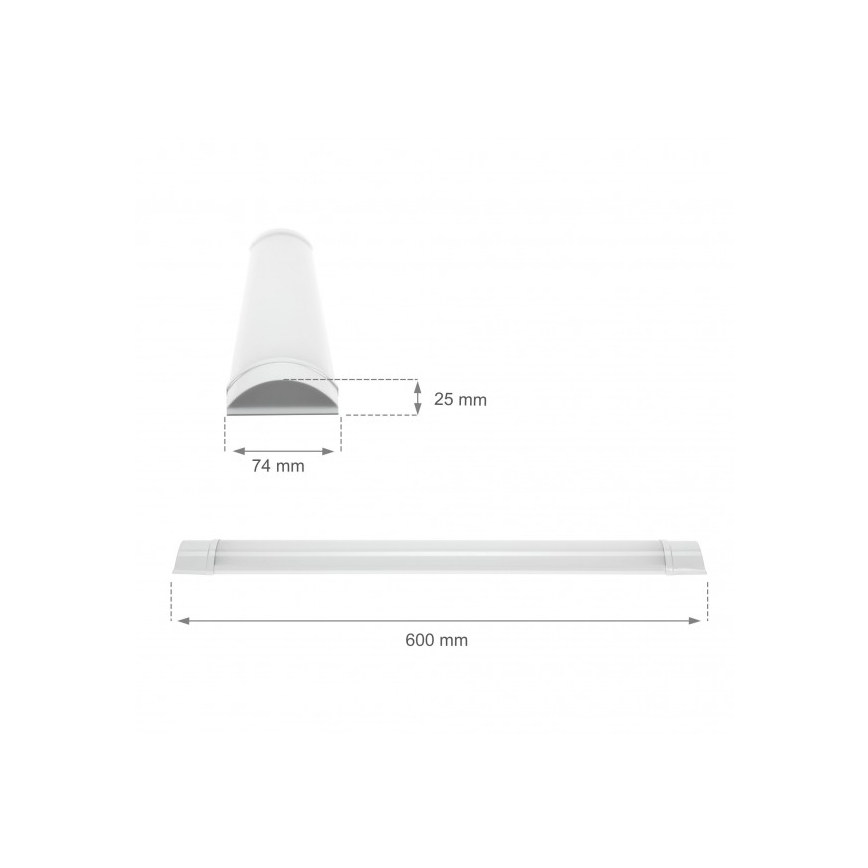 LED aluskapi valgusti VIGA LED/14W/230V 3000K valge