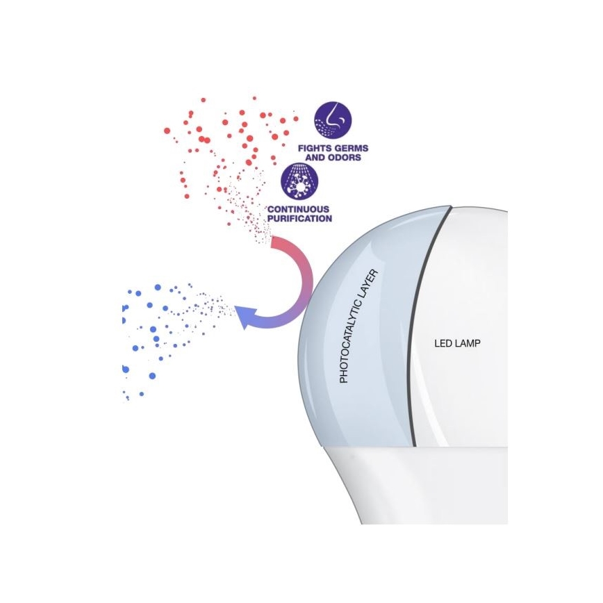 LED Antibakteriaalne pirn A100 E27/13W/230V 4000K - Osram