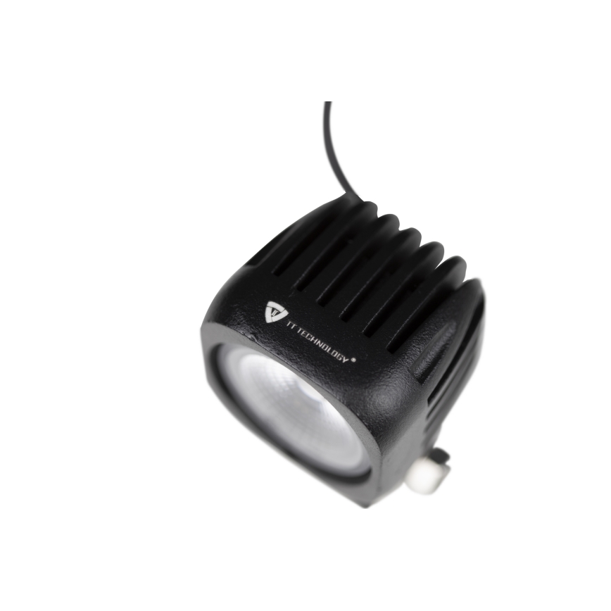 LED Auto kaugtuled BLACK LED/10W/10-30V IP69 5700K kandiline
