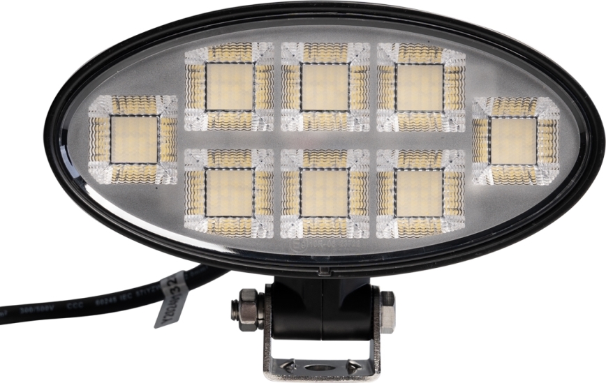 LED Auto kaugtuled BLACK LED/160W/10-30V IP69 5700K ovaalne