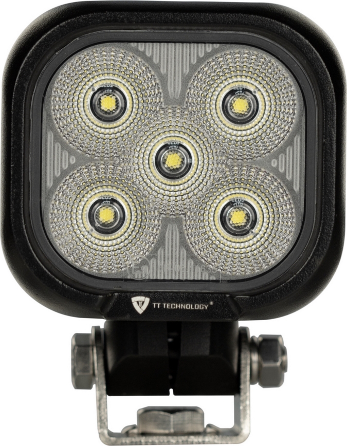 LED Auto kaugtuled BLACK LED/50W/10-30V IP69 5700K kandiline