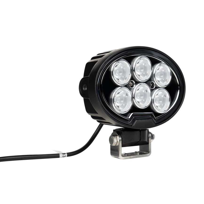 LED Auto kaugtuled BLACK LED/60W/10-30V IP69 5700K ovaalne