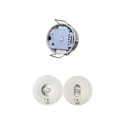 LED Avarii süvistatav valgusti LED/1,2W/230V 6000K