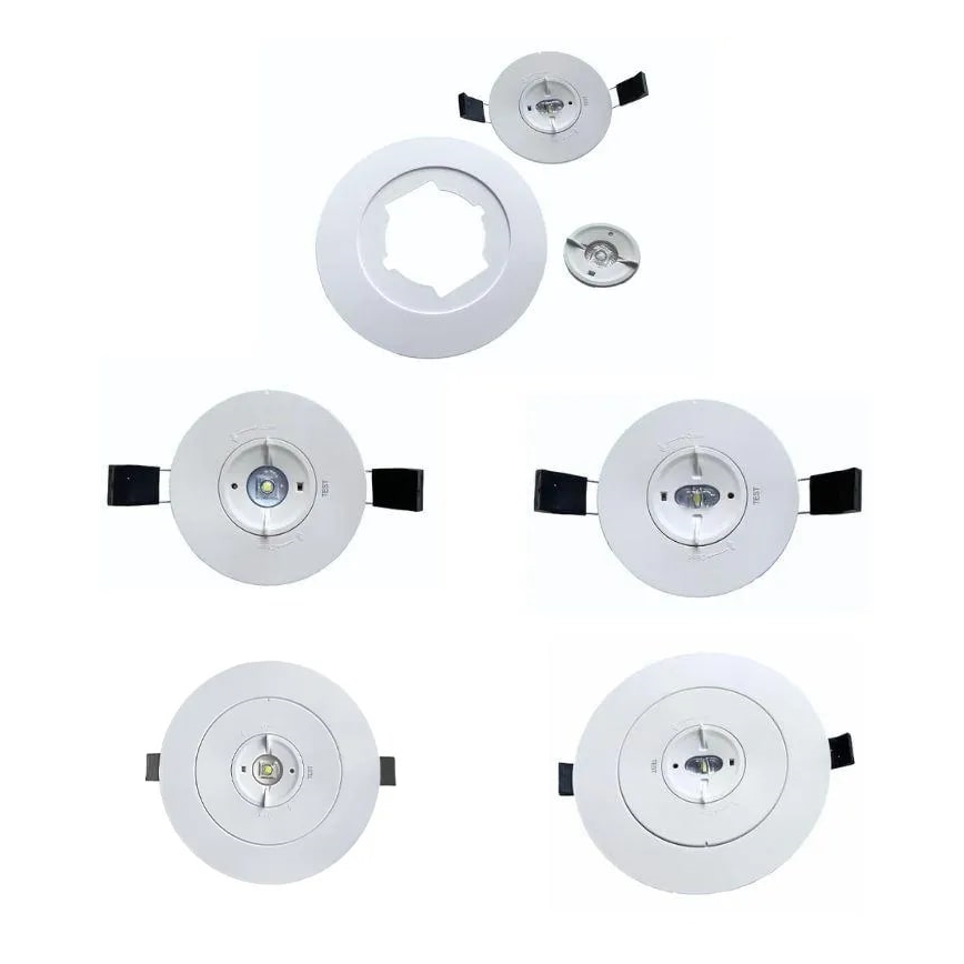 LED Avarii süvistatav valgusti LED/2W/230V 6000K