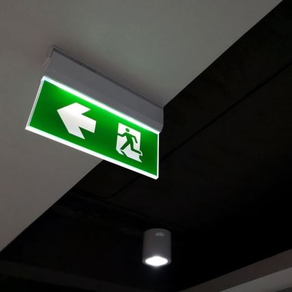 LED Avariivalgusti EMERGENCY EXIT LED/2,5W/230V 4-ühes 6000K