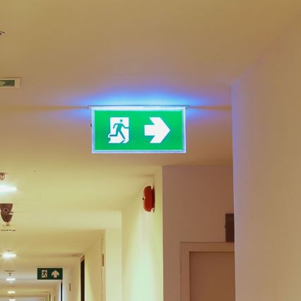 LED Avariivalgusti EMERGENCY EXIT SAMSUNG CHIP LED/2W/230V 6000K