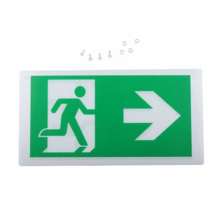 LED Avariivalgusti EMERGENCY EXIT SAMSUNG CHIP LED/2W/230V 6000K