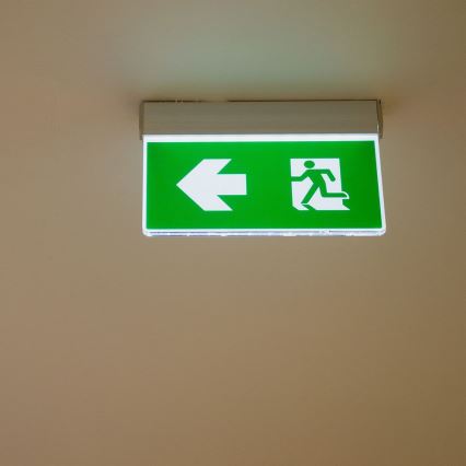 LED Avariivalgusti EMERGENCY EXIT SAMSUNG CHIP LED/2W/230V 6000K