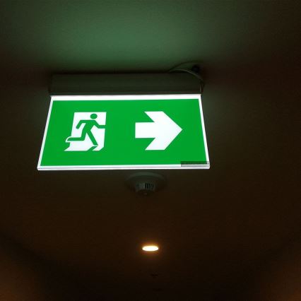 LED Avariivalgusti EMERGENCY EXIT SAMSUNG CHIP LED/2W/230V 6000K