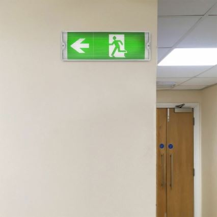 LED Avariivalgusti EMERGENCY EXIT LED/3W/230V 6400K IP65