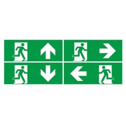 LED Avariivalgusti EMERGENCY EXIT LED/3W/230V 6400K IP65