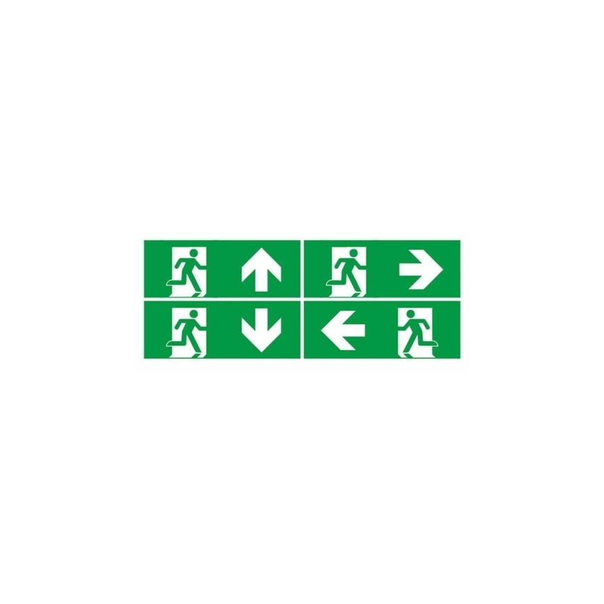 LED Avariivalgusti EMERGENCY EXIT LED/3W/230V 6400K IP65