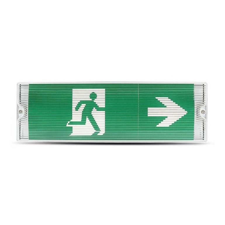 LED Avariivalgusti EMERGENCY EXIT LED/3W/230V IP65 6000K 1200mAh