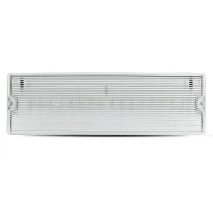 LED Avariivalgusti EMERGENCY EXIT LED/3W/230V IP65 6000K 1200mAh