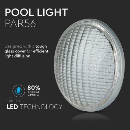 LED Basseinipirn LED/8W/12V IP68 3000K